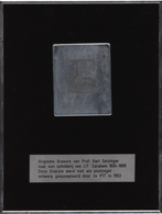 Niederlande - Besonderheiten: 1953, Unadopted Design For A M/Sheet (43x55mm) Engraved By Prof. Karl - Andere & Zonder Classificatie