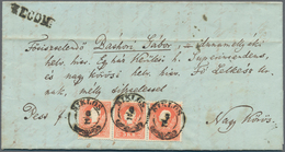 Österreich: 1859, Recommandierter Brief Von SIKLOS (Stempel Mit Zierstücken) Adressiert Nach Nagy Kö - Gebraucht