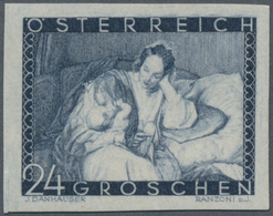 Österreich: 1935, 24 Gr. Muttertag Ungezähnt, Postfrisch. Mi. 500,- €. - Gebraucht
