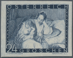 Österreich: 1935, 24 Gr. Muttertag Ungezähnt, Postfrisch. Mi. 500,- €. - Used Stamps