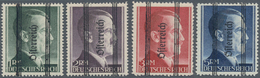 Österreich: 1945, Grazer Aufdruck, Markwerte Mit Kurzem Aufdruck, Postfrisch, Signiert Sturzeis VÖB - Used Stamps