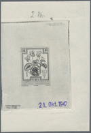 Österreich: 1948, Alpenblumen, 14 Verschiedene Postfrische(!) PHASENDRUCKE Aus Den Phasen I - III, D - Gebraucht