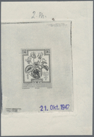 Österreich: 1948, Alpenblumen, 14 Verschiedene Postfrische(!) PHASENDRUCKE Aus Den Phasen I - III, D - Used Stamps