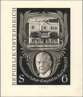 Österreich: 1978. Original-Gemälde Von Prof. Otto Stefferl Für Die Ausgabe "Internationaler Lehar-Ko - Used Stamps