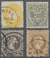 Österreichische Post In Der Levante: 1864 (ca). 2 Soldi Gelb Feine Zähnung, Entwertet Mit Schwarzen - Levant Autrichien