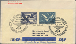 Österreich - Flugpost: 1954 (13.11.), Flugpost-Adresszettel Vögel 60 Gr. + 2 S. Mit Privaten Zudruck - Sonstige & Ohne Zuordnung