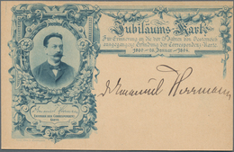 Österreich - Privatganzsachen: 1894. Jubiläums-Postkarte 2 Kr "Zur Erinnerung An Die Vor 25 Jahren V - Autres & Non Classés