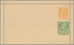 Österreich - Privatganzsachen: 1908 (ca.), Zwei Amtliche Kartenbriefe Mit Wertstempel Franz Joseph 6 - Autres & Non Classés