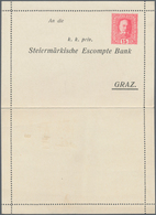 Österreich - Privatganzsachen: 1916, 15 H Rosarot Franz-Josef, Ungebrauchter Privatganzsachen-Karten - Autres & Non Classés