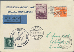 Österreich - Privatganzsachen: 1938 (29.5.), Postkarte Mit Wertstempel 10 Gr. Pilotenkopf Zufrankier - Other & Unclassified