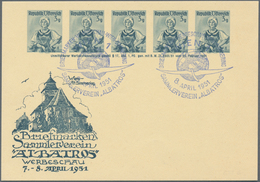 Österreich - Privatganzsachen: 1951, Zwei Privatpostkarten Mit Jeweils Fünf Wertstempel 'Trachten 3 - Other & Unclassified