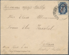 Russische Post In China: 23.09.1905 Russo-Japanese War Cover From HEAD FIELD POST OFFICE To Stettin - China