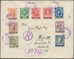 Russische Post In Der Levante - Staatspost: 1913, 5 Para To 3 1/2 Pia. Overprint Stamps - Colourful - Levant