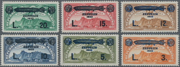 San Marino: 1933, Zeppelin, Sassone 11-16 Mint Never Hinged. Catalogue Value 600 € - Autres & Non Classés