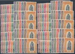 San Marino: 1935, Melciorre Delficio, Investment Lot Of 10 X Sassone 193-204 Mint Never Hinged. Cata - Sonstige & Ohne Zuordnung