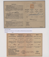 Schweiz: 1877, 20 Rp. Orange Als Portogerechte Einzelfrankatur Auf Rückschein Für Einen Eingeschrieb - Autres & Non Classés