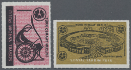 Türkisch Zypern: 1970, Social Welfare Stamps, Both Values MNH. - Neufs