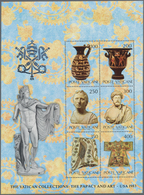 Vatikan: 1983, Exhibition Of Vatican Art In USA Miniature Sheet With Part Of SILVER OMITTED (Country - Ongebruikt