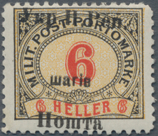 Westukraine: 1919. Stanislav, 2nd Issue Scha On 6 H With Varity "transposed Lines Of Surchage", MH, - Ukraine