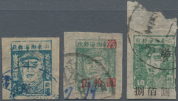 China - Volksrepublik - Provinzen: East China, Bohai District, 1946-1947, Zhu De Issue / Stamps Over - Autres & Non Classés