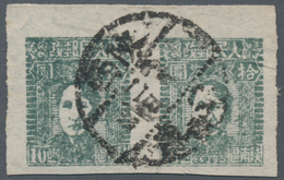 China - Volksrepublik - Provinzen: Northwest Region, South Shaanxi, 1949, Mao Zedong Issue, $10 (imp - Sonstige & Ohne Zuordnung