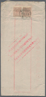 China: 1932/47, Two Covers With Special Instructional Marks: Single Line "strenghten The Nation By S - 1912-1949 República