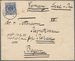 China - Lokalausgaben / Local Post: Nanking, 1895, "LOCAL POST AGENCY N(A)NKI(NG)" Large Garter Type - Otros & Sin Clasificación