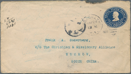 China - Incoming Mail: 1911, USA, Envelope Lincoln 5 C. "Brooklyn May 24 1911" To Wuchow, On Reverse - Sonstige & Ohne Zuordnung