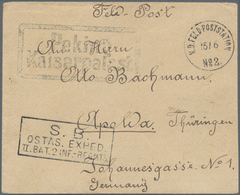 China - Fremde Postanstalten / Foreign Offices: Germany, 1901, Field Posts, Boxed "Peking / Kaiserpa - Otros & Sin Clasificación