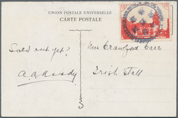 China - Besonderheiten: 1907 Exhibition: Exhibition Stamp 10 (-) Red, Tied Violet Bilingual "Interna - Sonstige & Ohne Zuordnung
