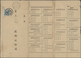 China - Volksrepublik: 1950, 4th Print Tien An Men $100 Tied "Shanghai23 Branch 1953.5.11" To Local - Briefe U. Dokumente
