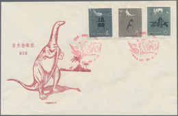 China - Volksrepublik: 1958, 5 FDCs Bearing Michel 369/78 (S22, C46, C47, C48, C49), Tied By First D - Covers & Documents