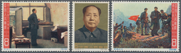 China - Volksrepublik: 1965, 30th Anniv Of The Zunyi Conforence (C109), Complete Set Of 3, MNH, With - Covers & Documents