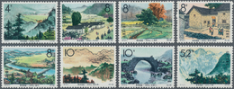 China - Volksrepublik: 1963/1965, Three Sets: Huangshan Views (S57) Used, Chemical Industry (S69) MN - Lettres & Documents