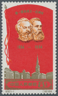 China - Volksrepublik: 1964, Four Issues: Pottery (S63), 100th Anniversary (C107), Albania (C108), C - Cartas & Documentos