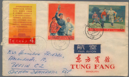 China - Volksrepublik: 1967/68, Cover From Canton Addressed To Berlin, Germany, Bearing Michel 977, - Briefe U. Dokumente