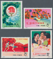 China - Volksrepublik: 1972, Five Issues MNH Resp. Unused No Gum As Issued: Yenan Talks (N33-N38), P - Cartas & Documentos