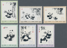 China - Volksrepublik: 1972/1973, Five Sets MNH: Channel (N49-N52), Panda (N57-N62), Women's Day (N6 - Covers & Documents