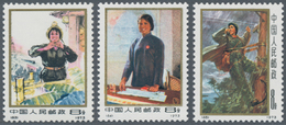 China - Volksrepublik: 1972/1973, Five Sets MNH: Channel (N49-N52), Panda (N57-N62), Women's Day (N6 - Covers & Documents