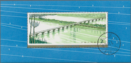 China - Volksrepublik: 1978, Bridges S/s (T31M), 2 Copies, CTO Used (Michel €440). - Covers & Documents