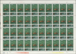 China - Volksrepublik: 1979, Full Sheets Of Commemorative "J" Sets, Including 40 Sets Of J48, 30th A - Covers & Documents