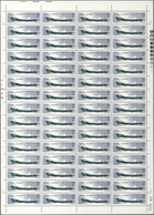 China - Volksrepublik: 1980, Mail Transport (T49), 60 Complete Sets Of 4 On Full Sheets, All MNH, Al - Briefe U. Dokumente