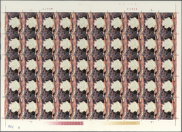 China - Volksrepublik: 1981, Edible Mushrooms (T66), 50 Complete Sets Of 6 On Full Sheets, All MNH, - Lettres & Documents