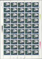 China - Volksrepublik: 1983/84, T83 Swans, 50 Sets Of 4 On Full Sheets, And T 94 Chinese Roses, 50 S - Lettres & Documents