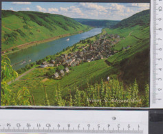 St.Aldegund Blick Vom Himmelreich Zur Marienburg An Der Mosel Ungelaufen ( AK 192 ) - Alf-Bullay