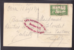 Q1462 - ORAN Vue Générale Du Port - Algérie- Timbre Poste Algérie 30 C - Brieven En Documenten