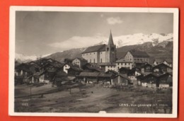 MTW-31 Lens Vue Générale, Village Et Eglise. Circulé En 1928. Perrochet Matile.3163 - Lens