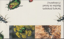 ISRAEL  1287-1290, Markenheftchen, Gestempelt, Einheimische Käfer 1994 - Booklets