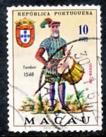 !										■■■■■ds■■ Macao 1967 AF#407ø Military Uniforms 10 Avos (x12697) - Oblitérés