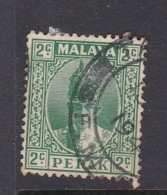 Malaysia-Perak SG 104 1939 Sultan Iskandar,2c Green,used - Perak